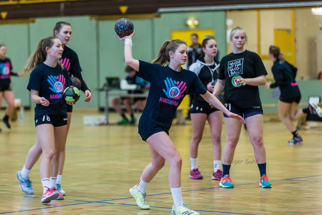 Bild 50 - B-Juniorinnen SV-Henstedt Ulzburg - HSG Fockbek/Nuebbel : Ergebnis: 32:25